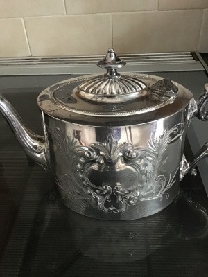Is This Teapot Silver? - ornate teapot