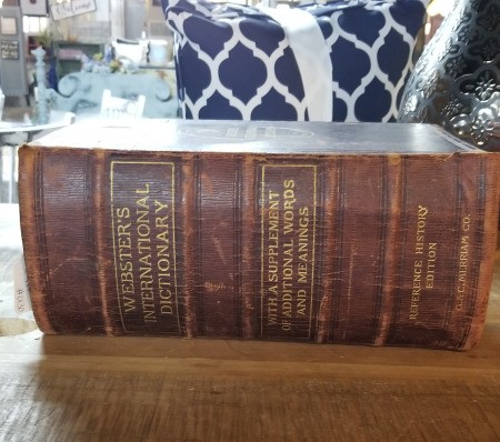 Value of a 1909 Webster's Dictionary