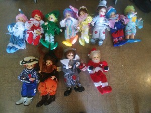 Value of Brinn Porcelain Clown Dolls - doll per month