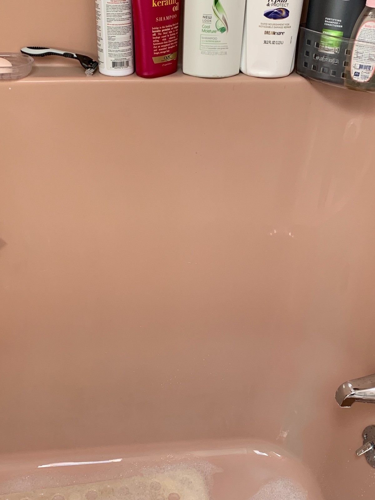 Removing A Discoloration On My Bathtub, How To Clean Discolored Bathtub