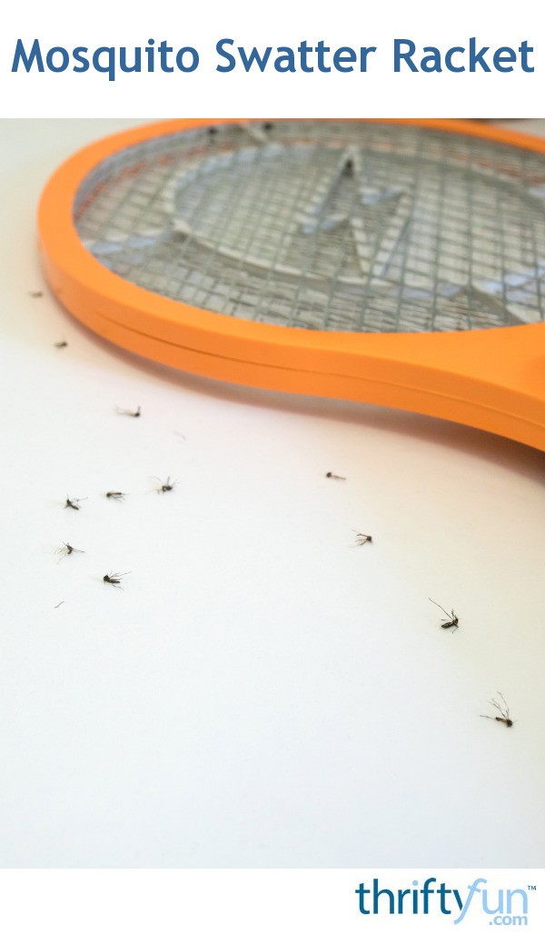 Mosquito Swatter Racket ThriftyFun