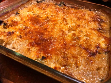 baked Crispy Rice Chicken Bake