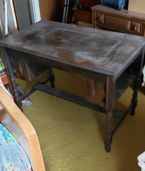 Value of a Mersman Table - vintage table with drawer removed