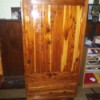 Value of a 2 Door Murphy 311 Cedar Wardrobe - beautiful cedar wardrobe with doors closed