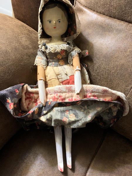 Identifying a Vintage Carved Wooden Doll