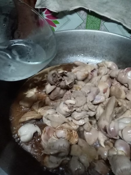 adding water to Sizzler