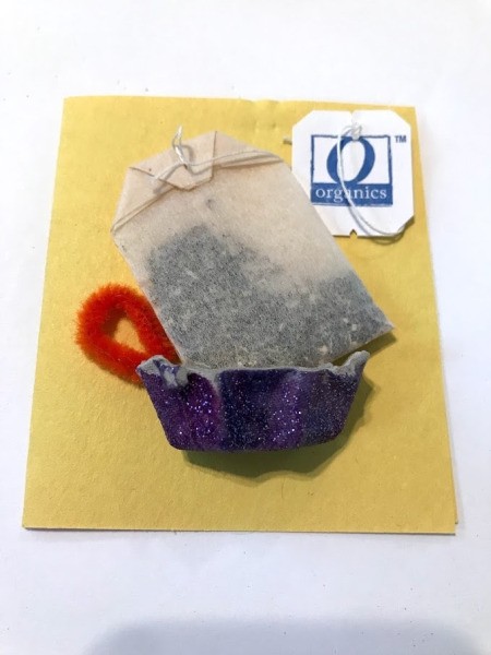 You Are TEA-riffic Card - remove tea bag for pouch and tape to the front of the card, so that it can still be used