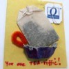 You Are TEA-riffic Card - finished card