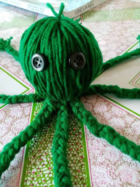 loop yarn stuffed animal