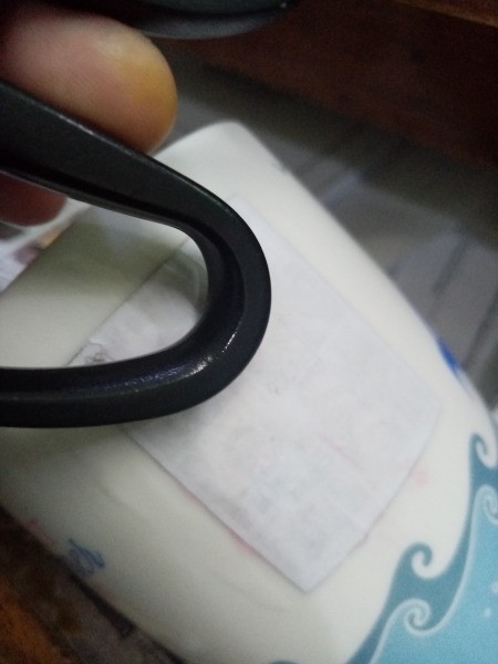 Photo Transfer Using White Glue - smooth down so that it sticks and has no lumps