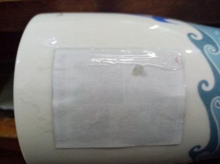 Photo Transfer Using White Glue - allow to dry