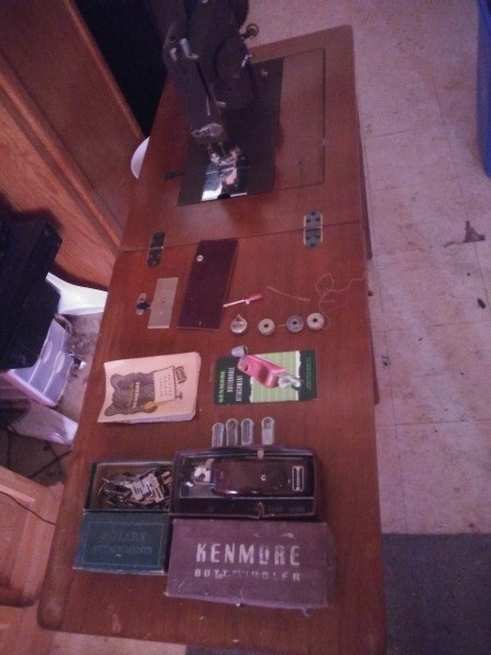 Information on a Vintage Kenmore Sewing Machine