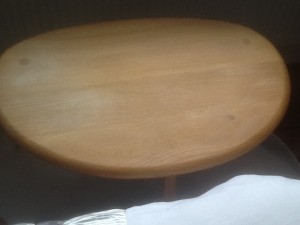 Repairing the Finish on a Table - light spots on a table