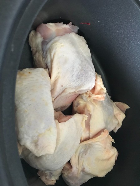 Chicken Thighs in slow cooker