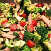 finished Lemon Tahini Broccoli Salad