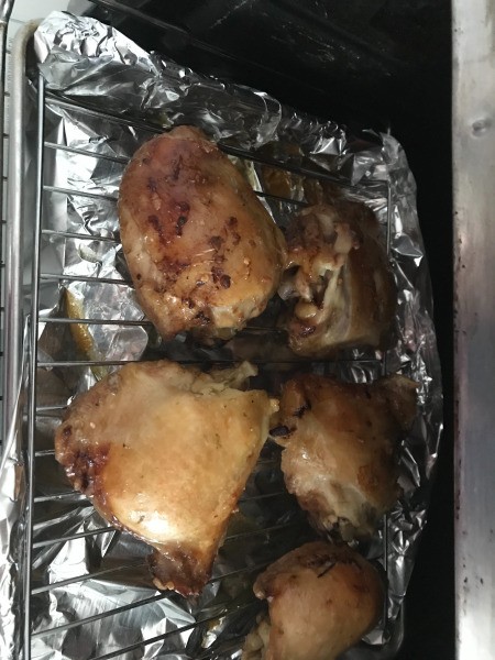 Chicken Thighs in oven