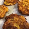 Spaghetti Squash Fritters on paper towel
