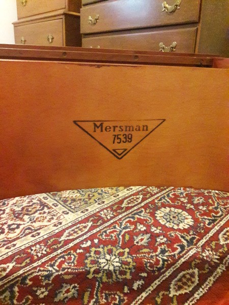 Value of an Antique Mersman Sewing Table