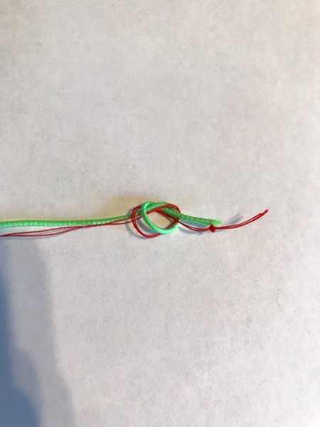 Kid Safe Acrylic Gem Necklace - tying the knot