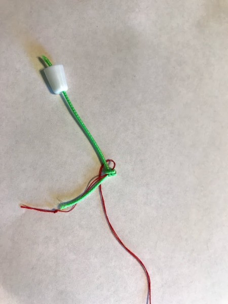 Kid Safe Acrylic Gem Necklace - knotted