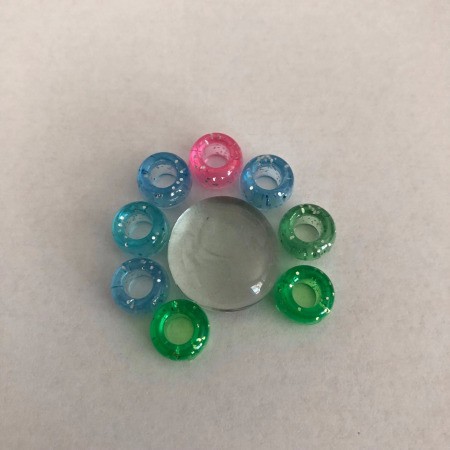 Bead Flower Decor for Garden - complete layout