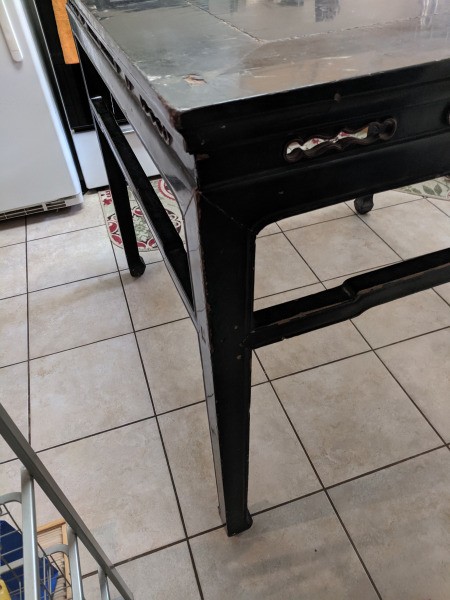 Value of a 19th Century Chinese Table