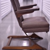 Identifying a Flexible Leg Rocking Chair - side view of the chair