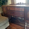 Value of an Antique Buffet - antique buffet made from multiple woods