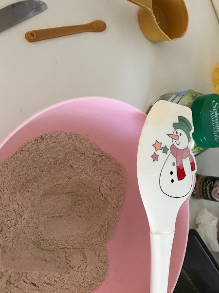 dry ingredients in bowl