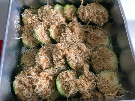 topping on Zucchini