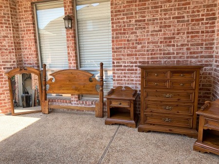 Vintage Thomasville Bedroom Set, Thomasville Furniture Value