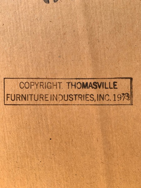 Value of Vintage Thomasville Bedroom Set