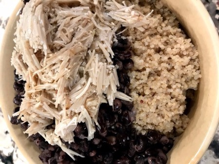 Vaquero Bean and Quinoa Vegetable Mixture