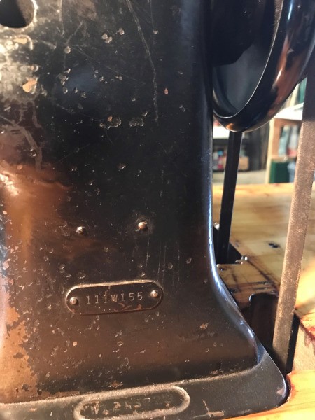 Age of a Singer Industrial Sewing Machine