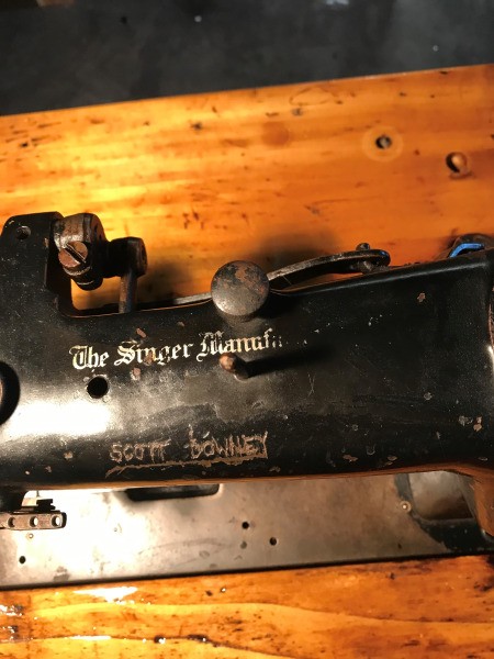 Age of a Singer Industrial Sewing Machine