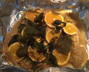 Baked Rockfish