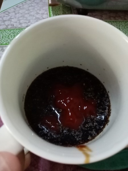 mixing Barbecue Sauce