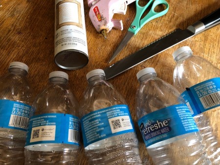Plastic Bottle Neck Ring Pieces Dish - supplies