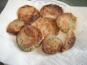 breaded  Fried Green Tomatoes