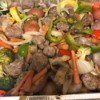 Baked Sausages and veggies