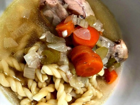 Chicken Noodle Soup in bowl