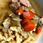 Chicken Noodle Soup in bowl