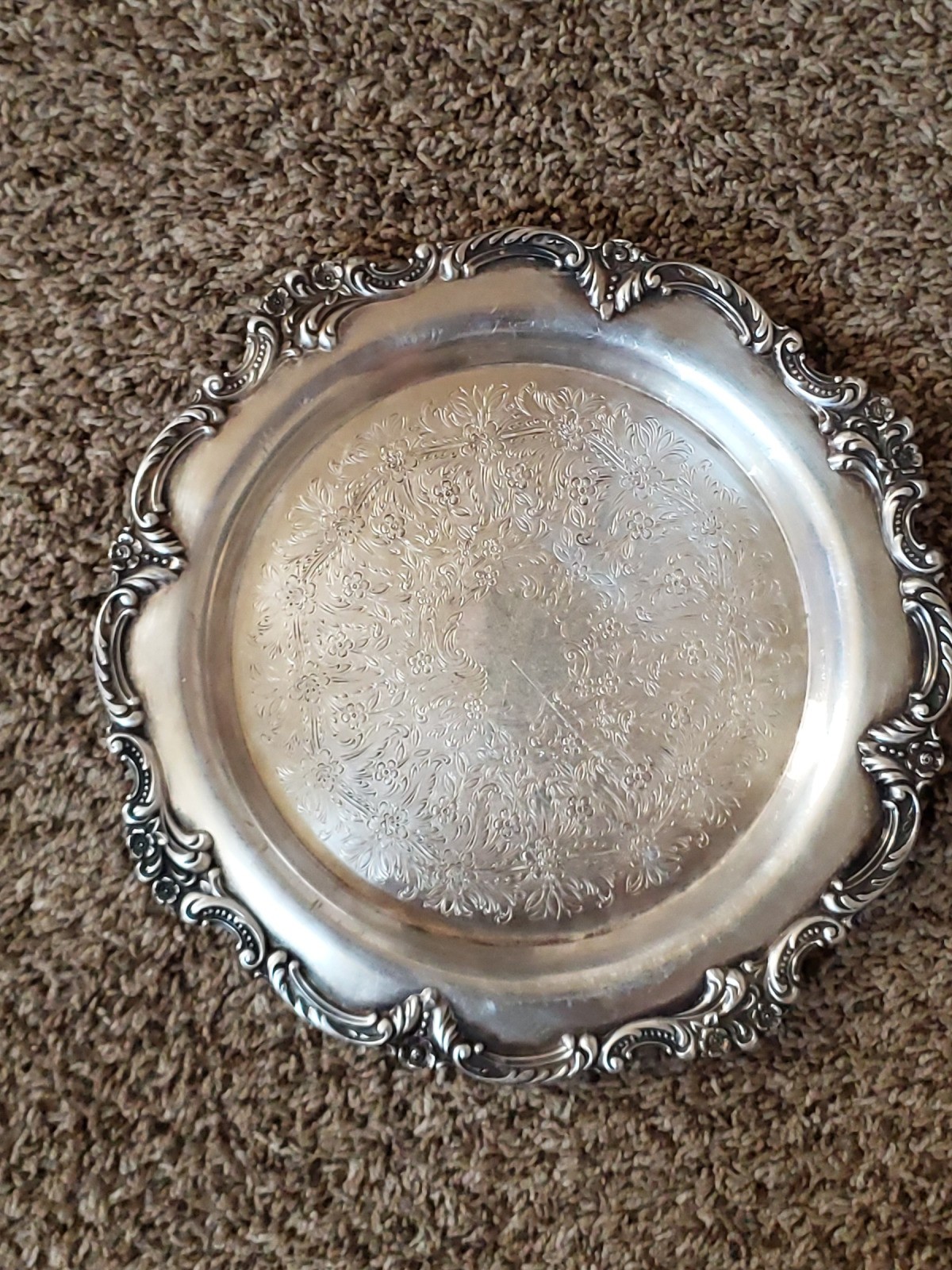 Silver plate your plate/tray with pure silver