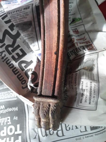 Value of a Vintage Lyre Table