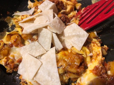 tortilla added to Scramble