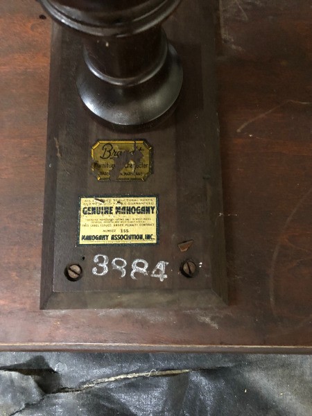 Value of Brandt End Tables 3884