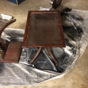 Value of Brandt End Tables 3884 - end table with a matching one upside down