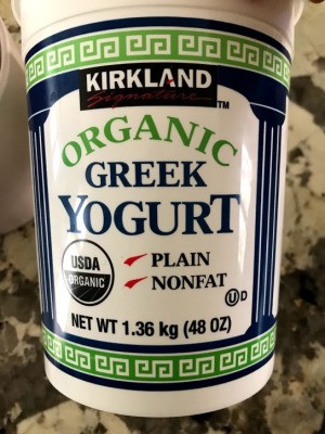 Hide the Plant Saucer Inside the Pot - yogurt container