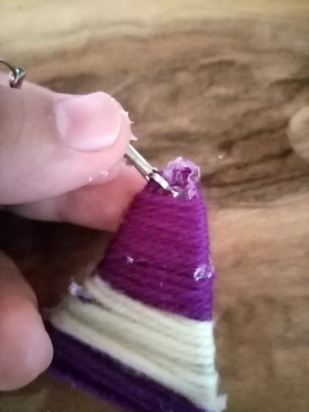 Paper Clip Earrings - attach earring loops in space at top