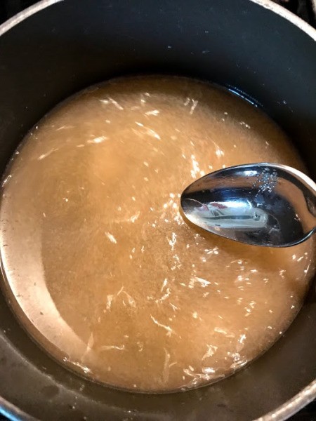 heating pickling sauce
